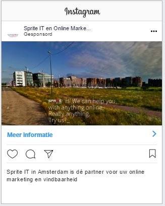 instagram advertentie