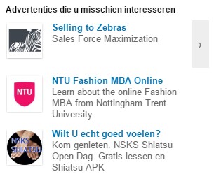 LinkedIn advertentie