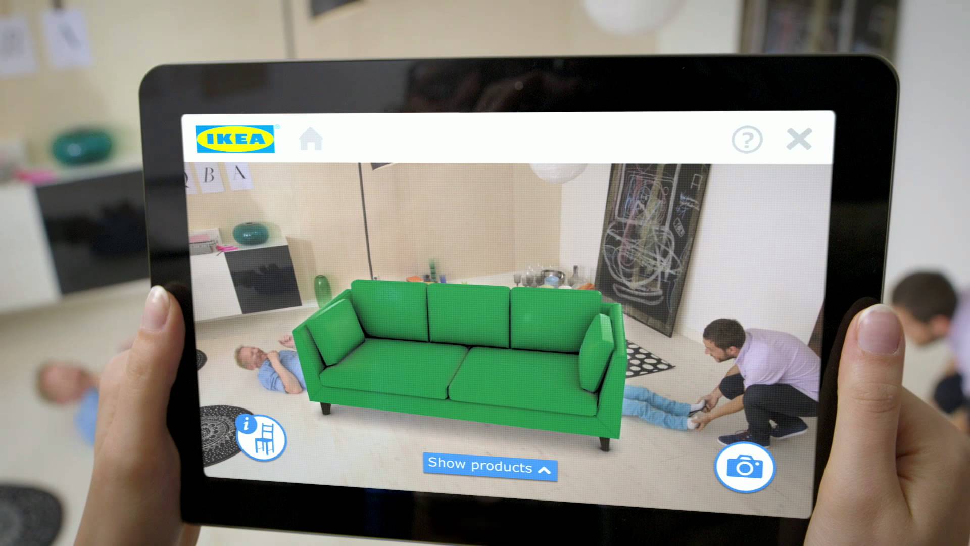 Augmented reality by Ikea