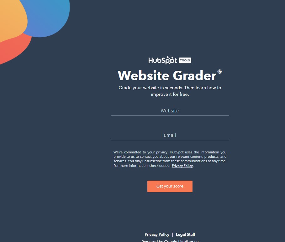 Website grader